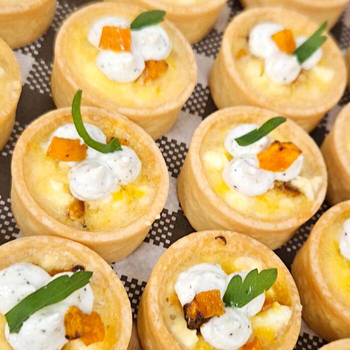 Pumpkin & Feta Tart